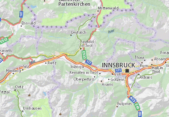 Reith bei Seefeld Map