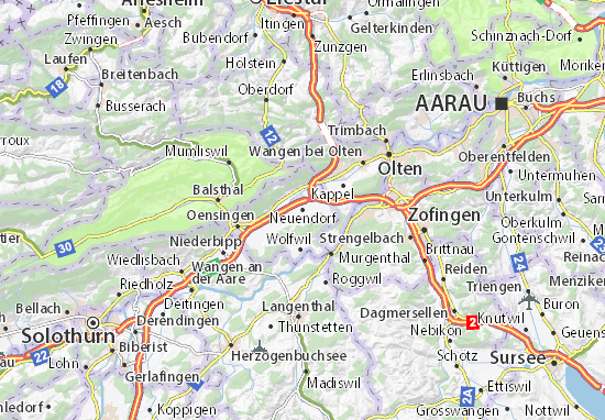 Karte Stadtplan Neuendorf