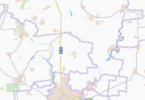 Karte Stadtplan Kal&#x27;chyk