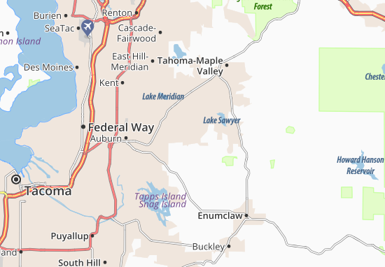 Lake Morton-Berrydale Map