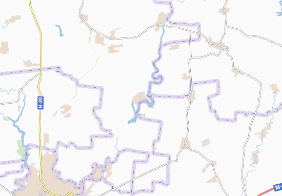 Mapa Chermalyk