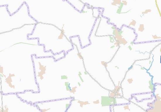 Karte Stadtplan Novokrasnivka