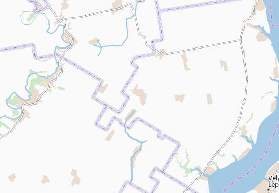 Karte Stadtplan Novovoskresens&#x27;ke