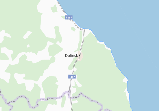 Mapa Dolinsk