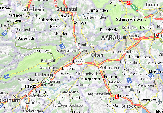 Mapas-Planos Hägendorf