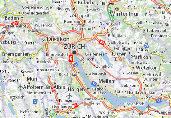 Karte Stadtplan Rehalp
