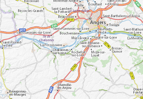 Carte-Plan Rochefort-sur-Loire