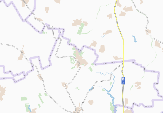 Karte Stadtplan Maloyanysol&#x27;