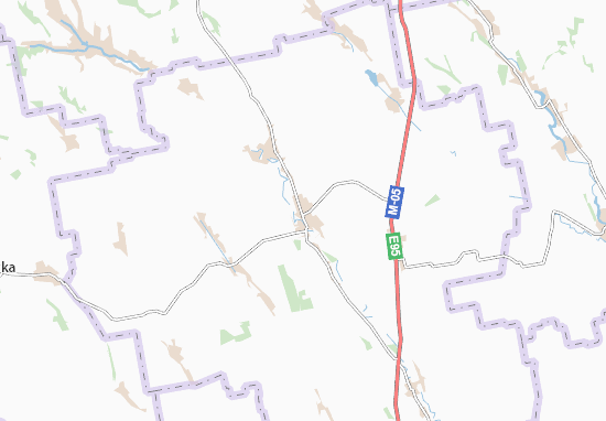 Karte Stadtplan Shyryajeve