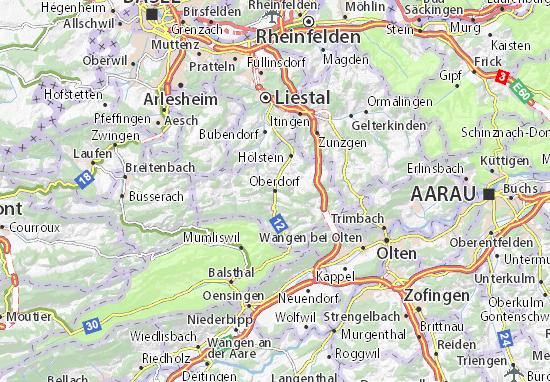 Carte-Plan Oberdorf