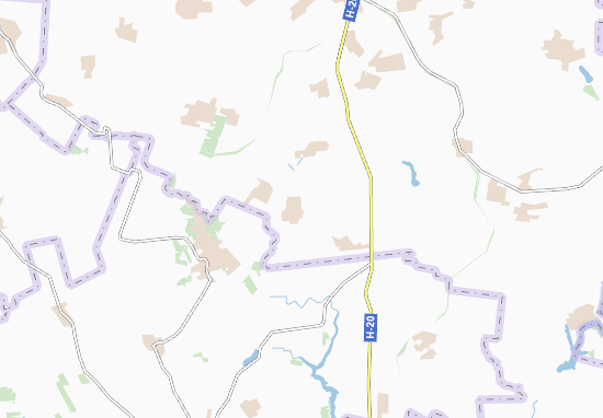 Kaart Plattegrond Krasnivka