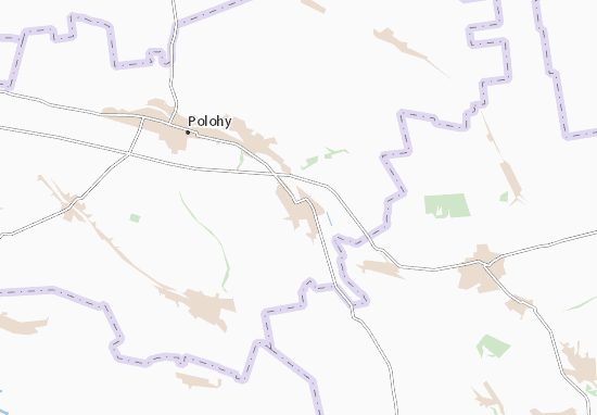 Karte Stadtplan Kins&#x27;ki Rozdory