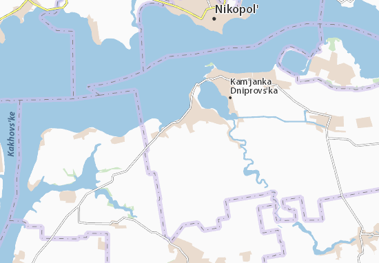 Velyka Znam&#x27;yanka Map
