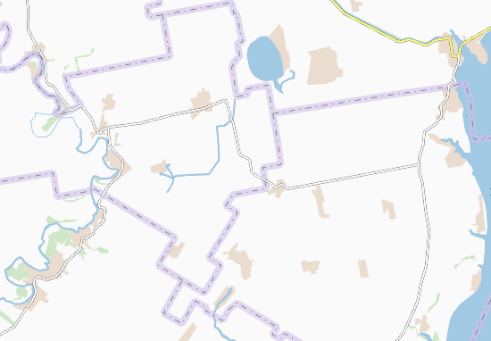 Mapa Novovoznesens&#x27;ke