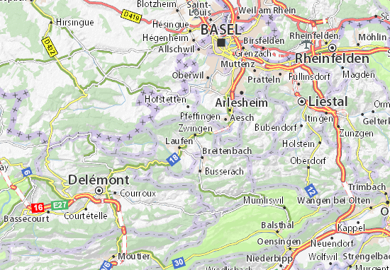 Mapas-Planos Zwingen