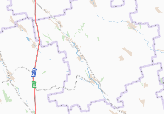 Karte Stadtplan Skosarivka