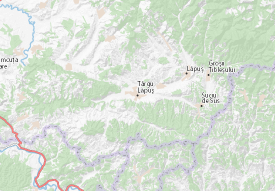 Kaart Plattegrond Târgu Lăpuş