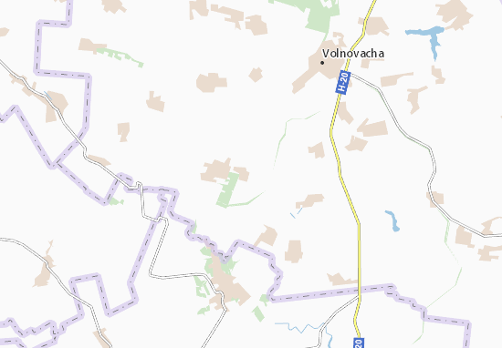 Karte Stadtplan Khlibodarivka