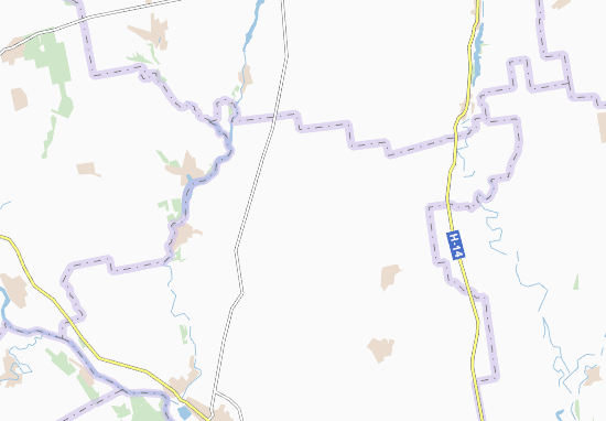 Karte Stadtplan Dymivs&#x27;ke