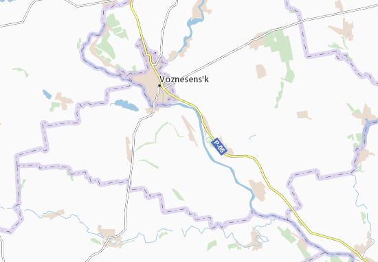 Yastrubynove Map