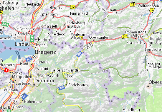 Karte Stadtplan Riefensberg