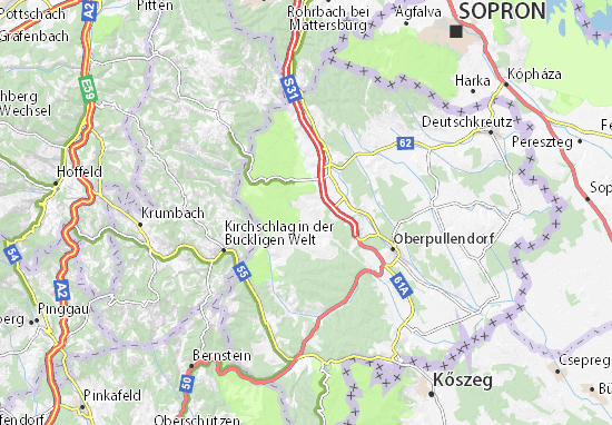 Kaisersdorf Map