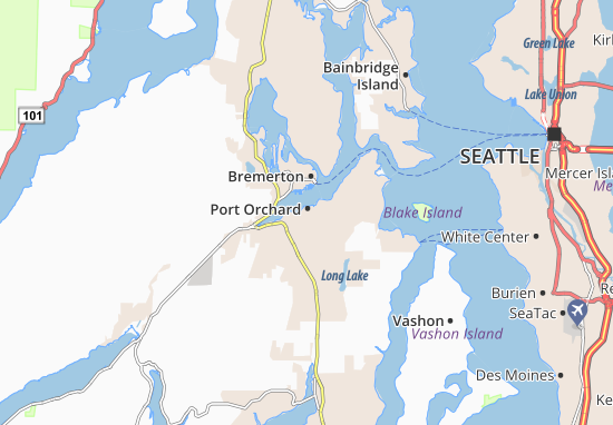 Port Orchard Map