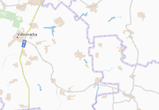 Kaart Plattegrond Starohnativka
