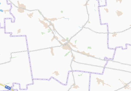 Karte Stadtplan Orikhiv