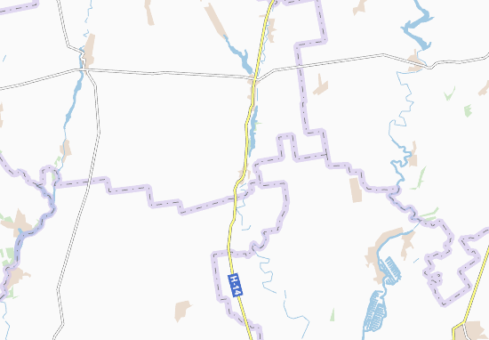 Karte Stadtplan Vodyano-Loryne
