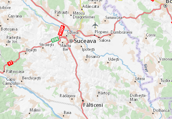 Bosanci Map