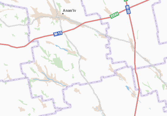 Mapa Shymkove