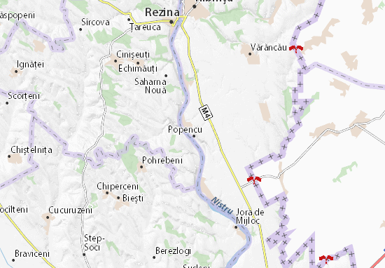 Popencu Map