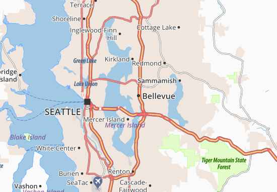 Mapas-Planos Bellevue