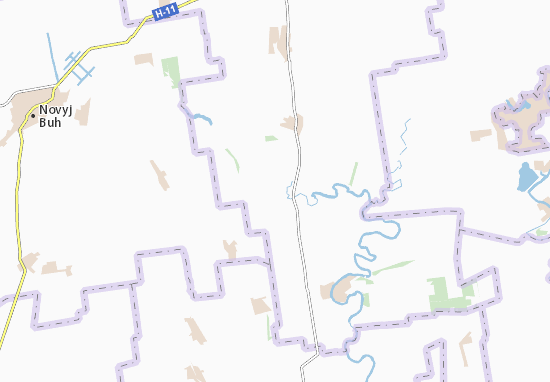 Karte Stadtplan Skobeleve