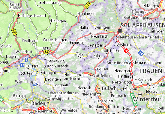 Bühl Map