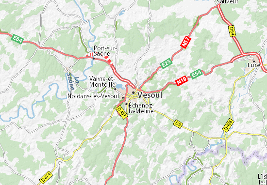 Vesoul Map