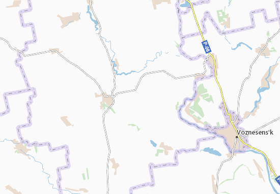Karte Stadtplan Zabary