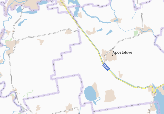 Kaart Plattegrond Shevchenko