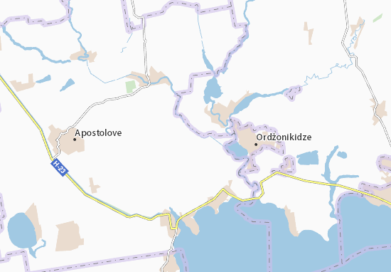 Karte Stadtplan Tokivs&#x27;ke