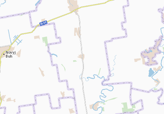 Karte Stadtplan Troits&#x27;ko-Safonove