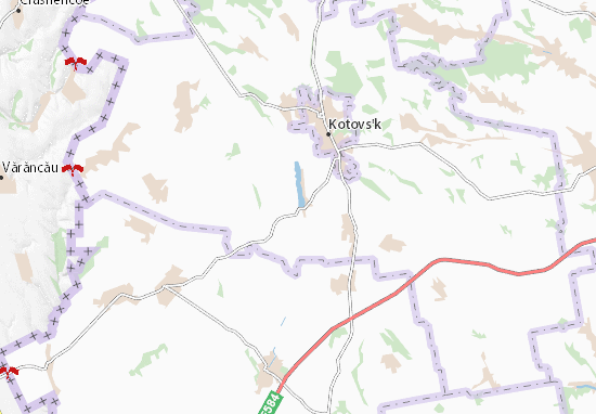 Mapa Kosy