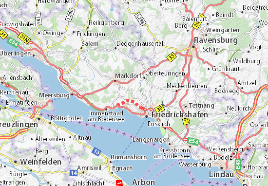 Raderach Map