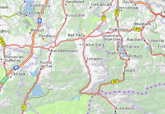 Mapa Schlegldorf