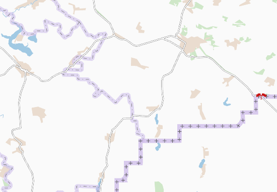 Karte Stadtplan Pavlivs&#x27;ke