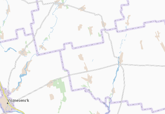 Karte Stadtplan Velykoserbulivka