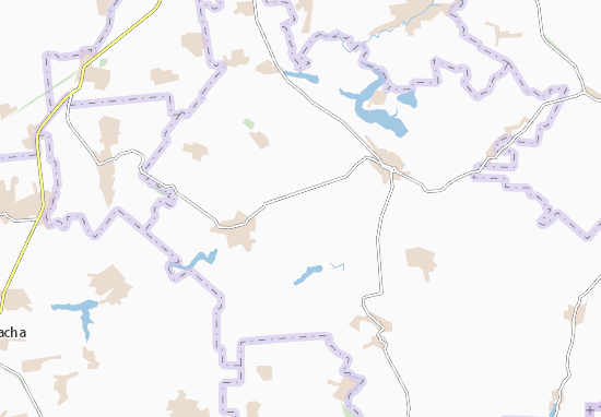 Karte Stadtplan Zernove