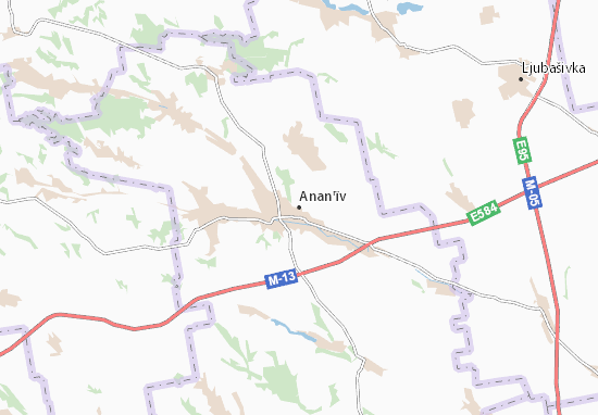 Karte Stadtplan Anan&#x27;ïv