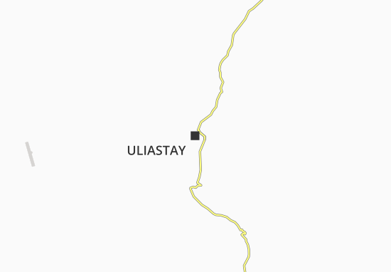 Karte Stadtplan Uliastay