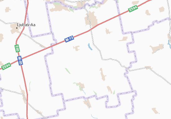 Karte Stadtplan Hulyanyts&#x27;ke